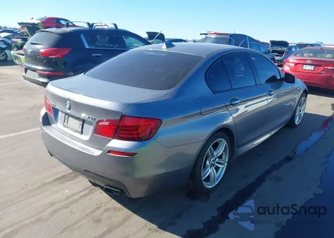 2013 BMW 550I xDrive from USA, damaged, VIN WBAFU9C51DDY71446